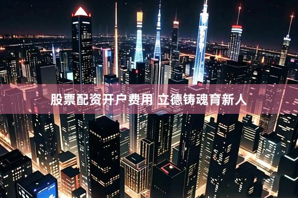 股票配资开户费用 立德铸魂育新人